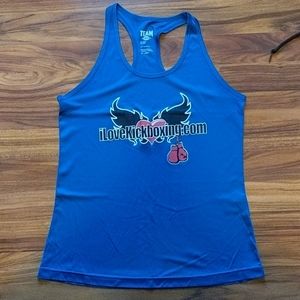 Blue ILKB Instructors tank top